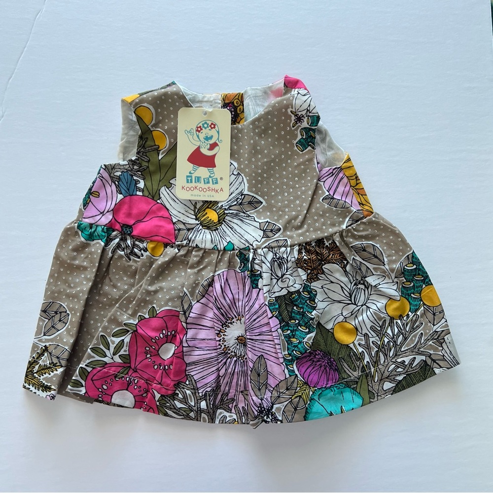 Kookooshka sleeveless infant (3-6 month) dress